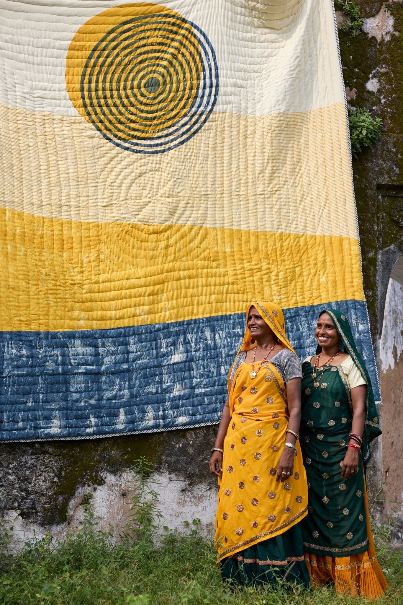 Spiral Sunset Quilt (Reverse) - CQC LA - Twin