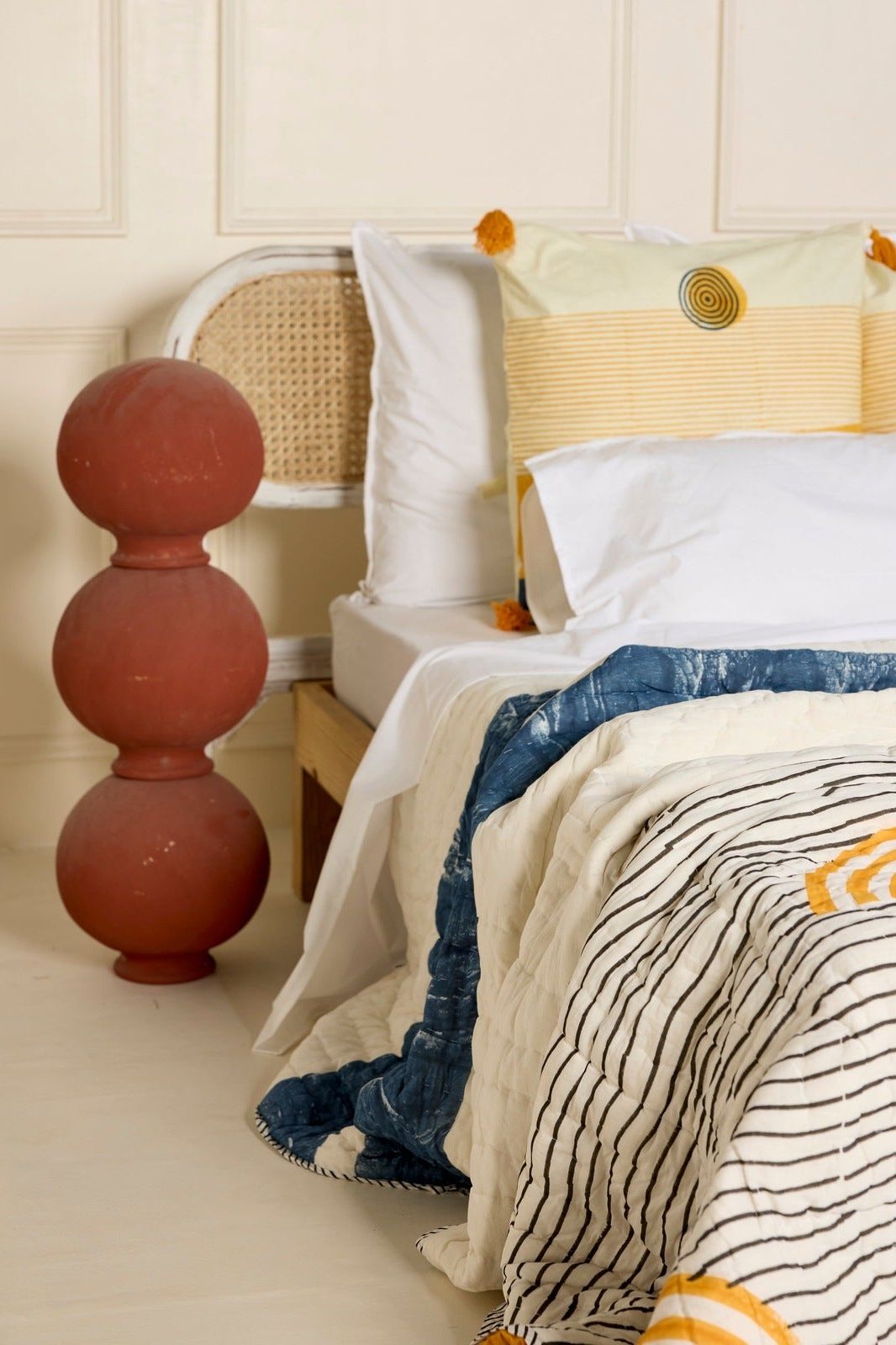 Spiral Sunset Quilt (Reverse) - CQC LA - Twin