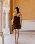 Suki Linen Mini Dress - CQC LA - XS/S