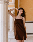 Suki Linen Mini Dress - CQC LA - XS/S