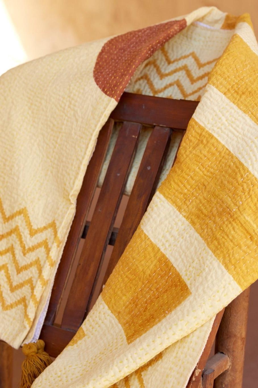 Sedona Kantha Throw