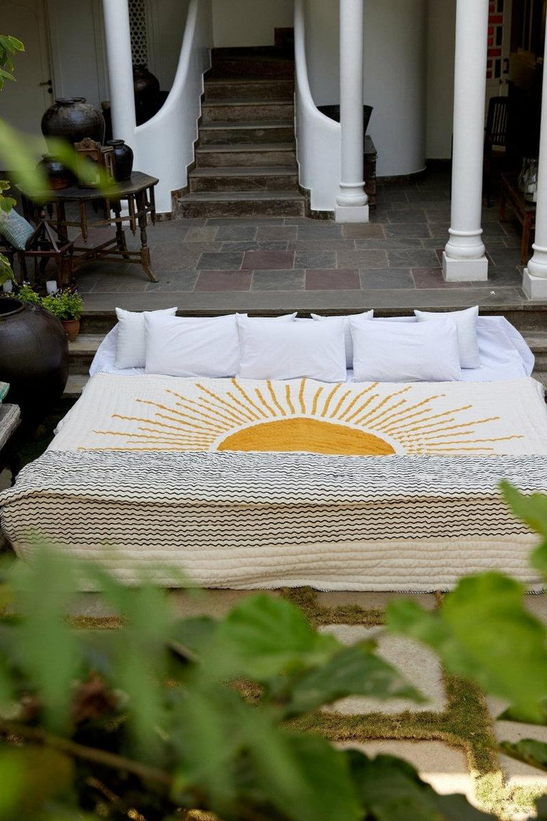 CQC LA Good Morning Handmade Quilt