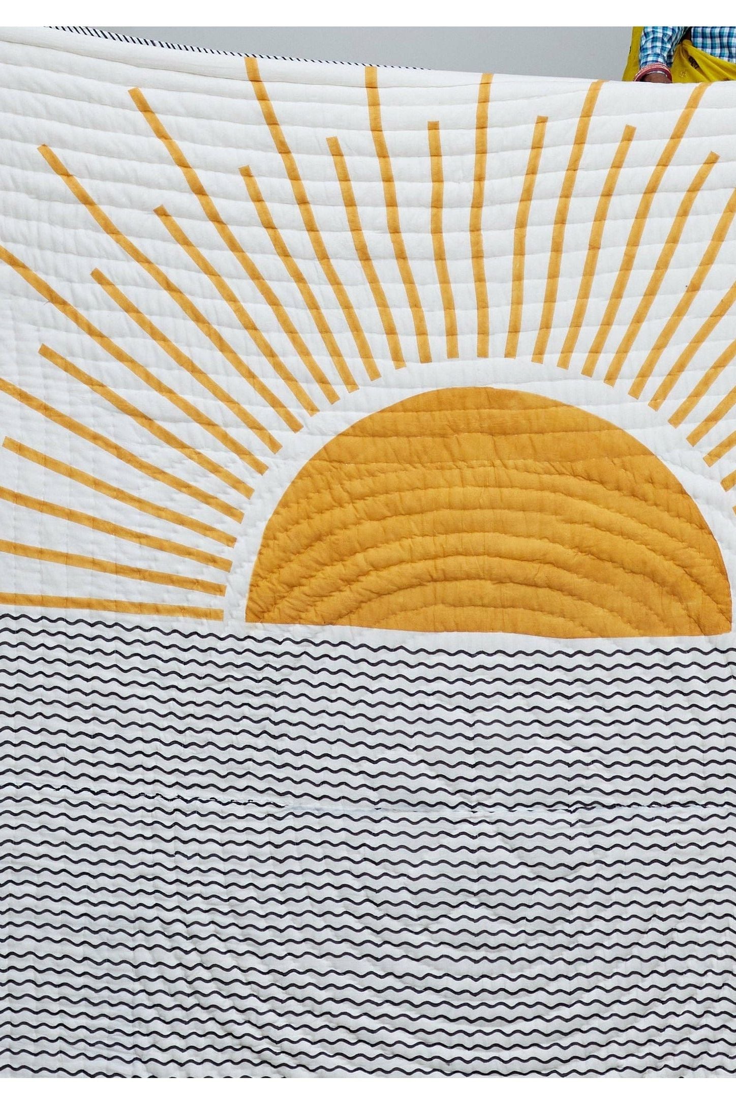 CQC LA Good Morning Handmade Quilt