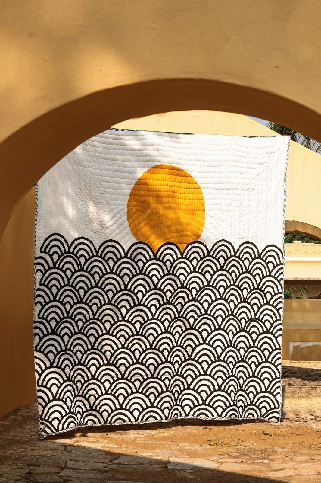 Making Waves Quilt (Reverse) - CQC LA - Twin