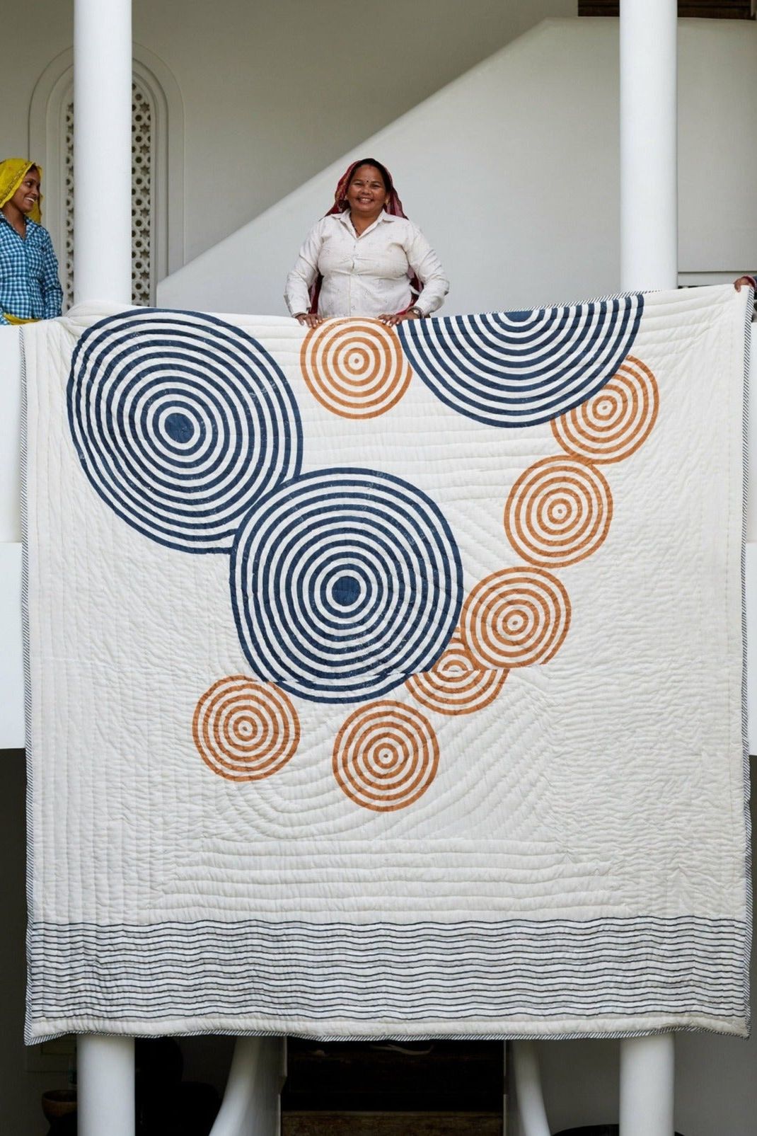 Making Waves Quilt (Reverse) - CQC LA - Twin