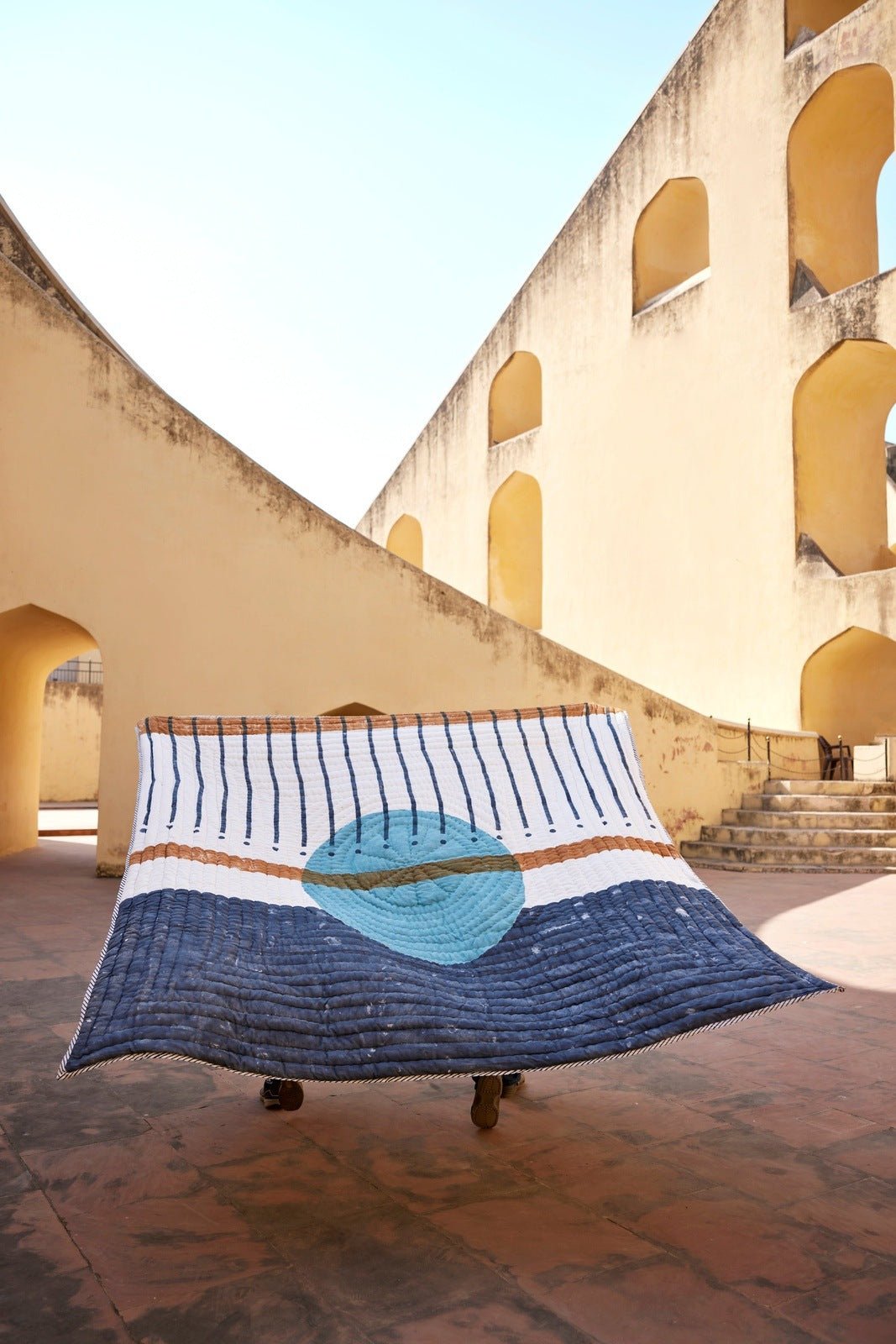 Midnight Moon Quilt (Reverse) - CQC LA - Twin