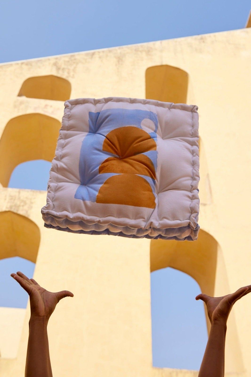 Mountain Top Floor Cushion - CQC LA - One Floor Cushion