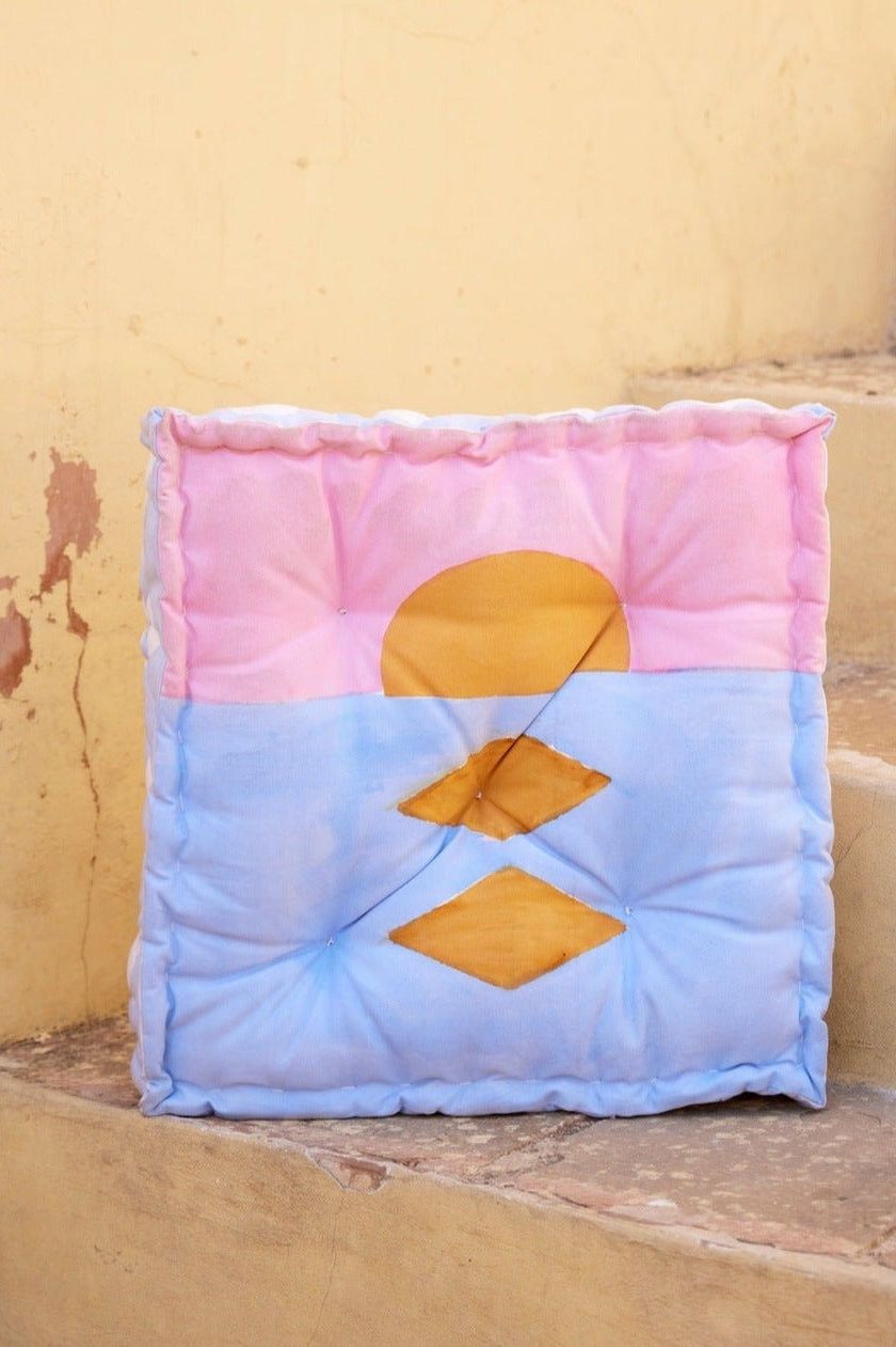 On The Beach Floor Cushion - CQC LA - One Floor Cushion
