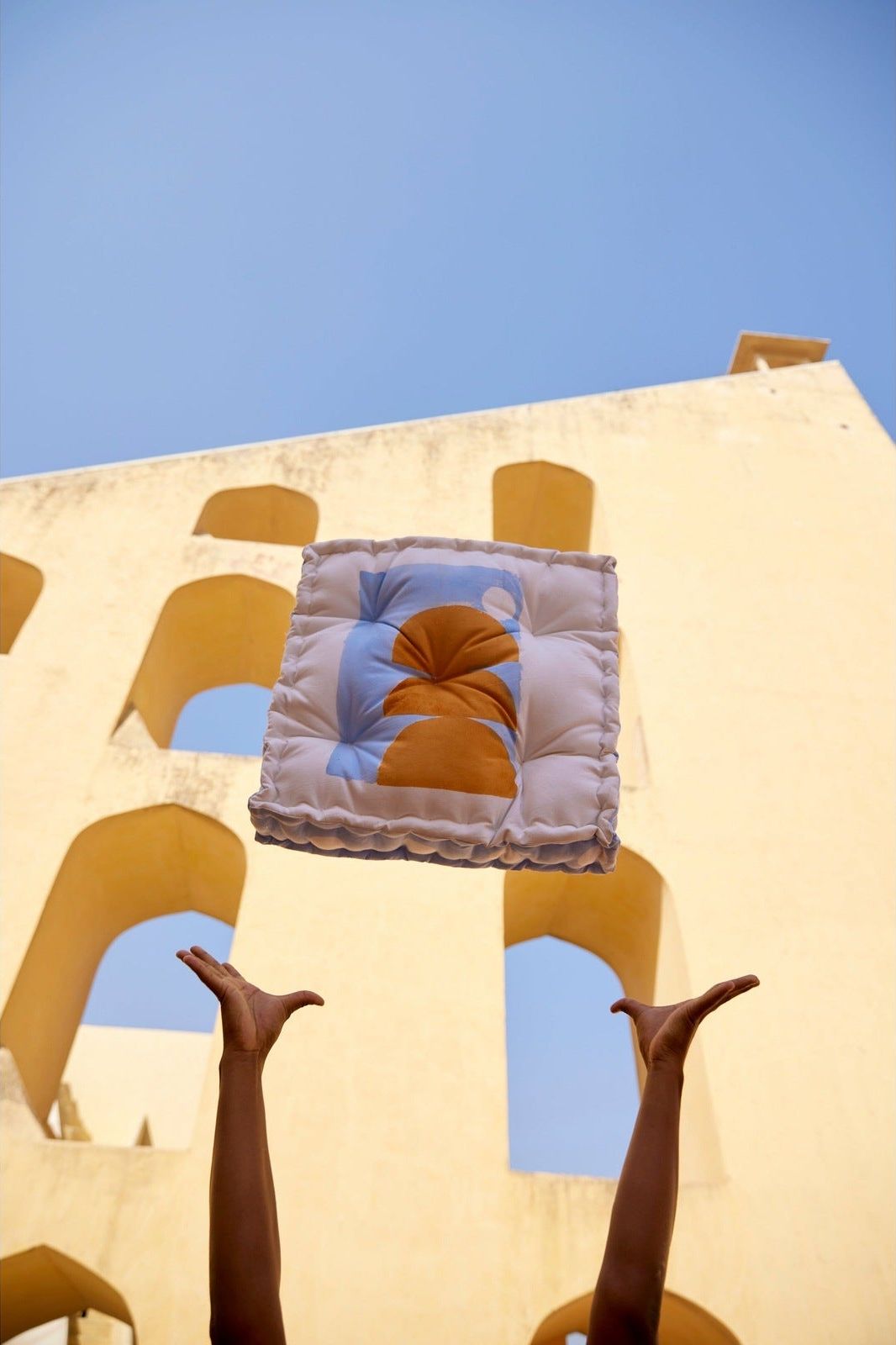 On The Beach Floor Cushion