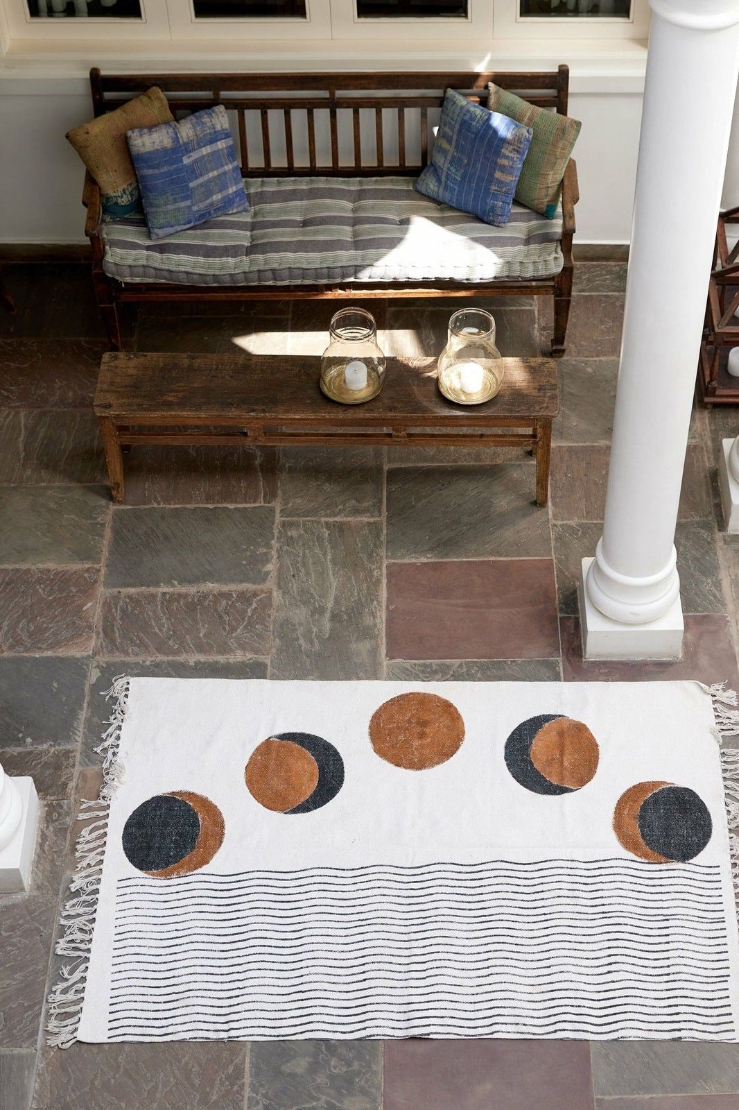 Rising Moon Rug - CQC LA - 4' x 6'