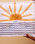 Rising Sun Floor Cushion - CQC LA -