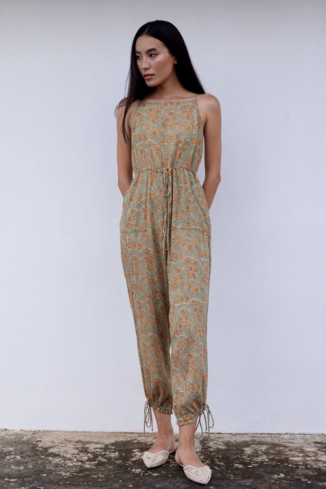 Simané Jumpsuit Safari Green