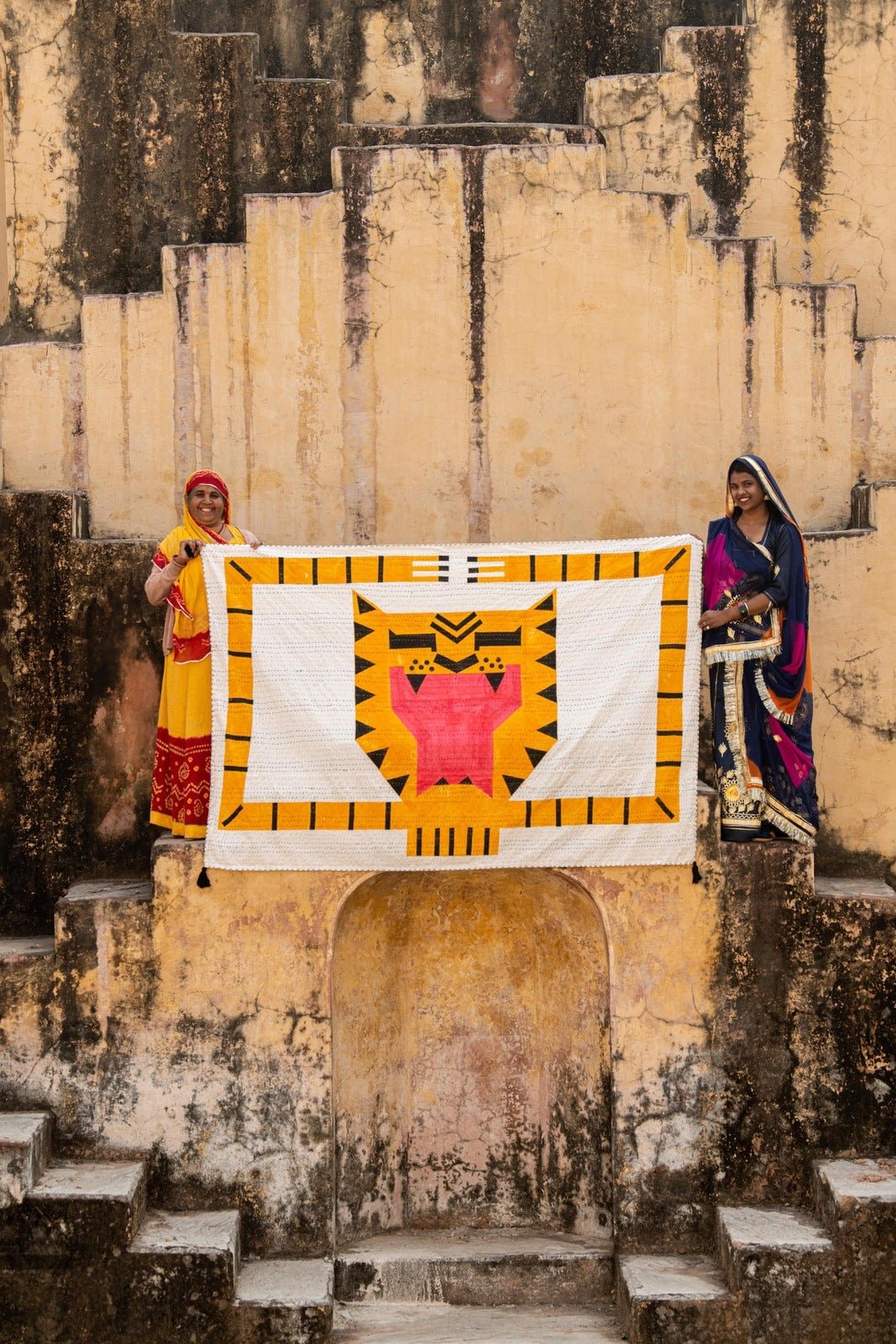 Tiger Kantha Throw - CQC LA -
