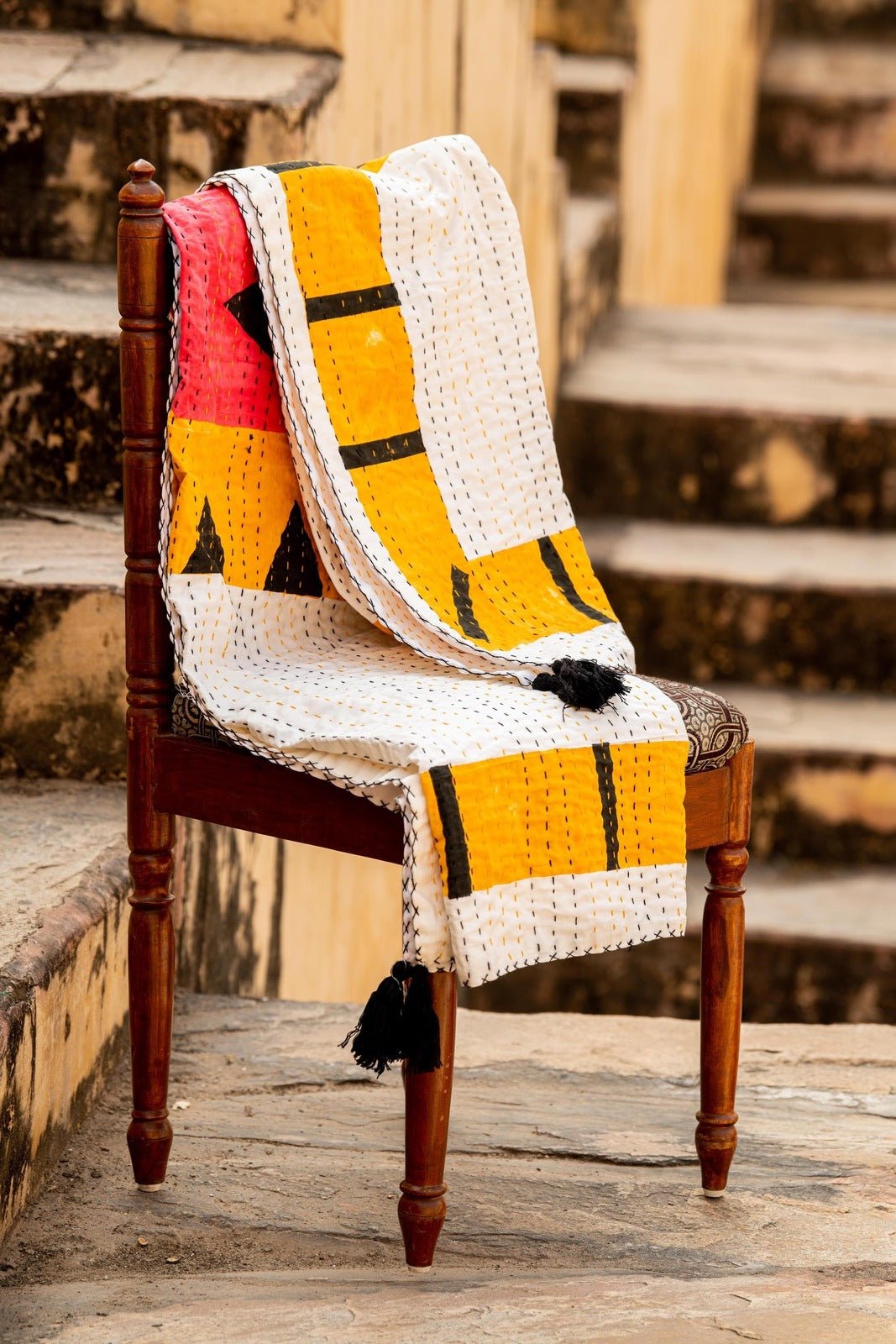 Tiger Kantha Throw - CQC LA -