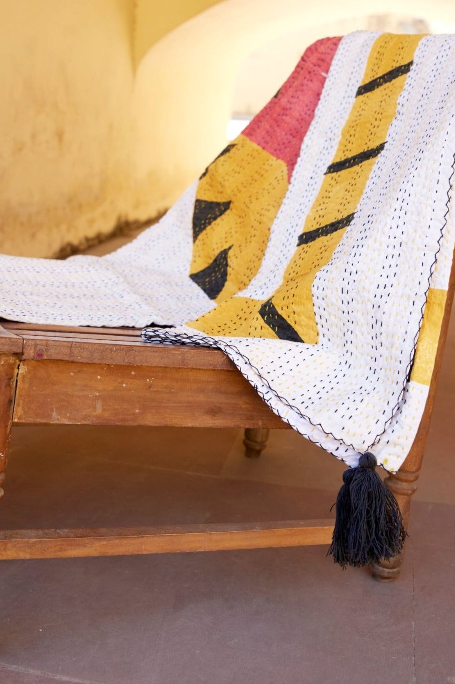 Tiger Kantha Throw - CQC LA -